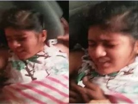 Super cute-looking Sri Lankan girl takes it hard in the ass