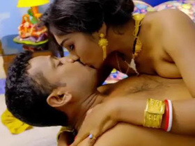 Indian newlyweds' steamy video with village bhabhi