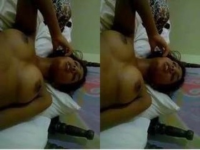 Hot Tamil babe gets fucked hard by her lover