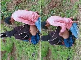 Desi wife has street sex with a diva in this steamy video