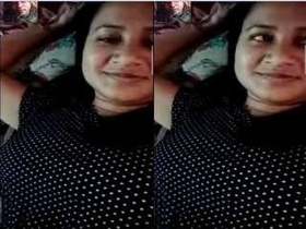 Pretty girl shares intimate moment with camera