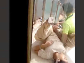 Indian couple gets frisky in a hospital bed