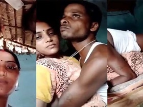 Dehati, a cute wife, gets fucked by her husband in front of the camera
