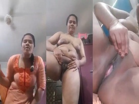 Bangladeshi housewife shows off her naked body in striptease video
