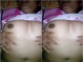 Desi housewife's first anal experience caught on camera