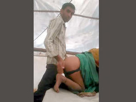 Desi couple caught in the act of hot and heavy sex in the wild