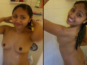 Cute Desi girl and her boyfriend in steamy action