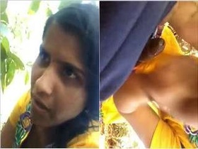 A country girl gives a blowjob and gets rid of her lover's cock
