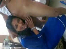 Simran, a desi pornstar, gives her boss a blowjob in a hotel resort