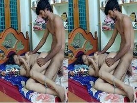 Telugu wife gives a blowjob and gets fucked hard