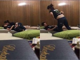 Beautiful girl performs oral sex in this video