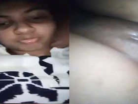 Dehatia girl masturbates her tight pussy with her fingers