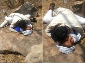 Indian girl enjoys outdoor sex