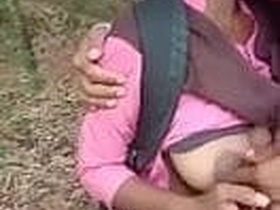 Tamil polytechnic university students explore the wild side in forest sex