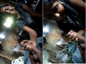 Desi Tamil village girl gets exclusive access to sucking cock