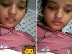 Desi beauty gently pleasures her clit in front of the camera