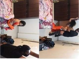 Desi wife gets rough anal sex