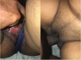Tamil wife bathes and gets fucked