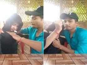 Desi girl gives a steamy blowjob to her partner