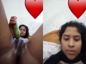 Bangla girl pleasures herself in explicit video