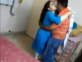 Desi nurse gets caught on camera having sex with a doctor in his home