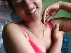 Caught in the act: Naughty wife strips down and gets naughty