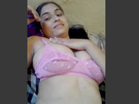 Wife's big boobs bounce in steamy session with her partner