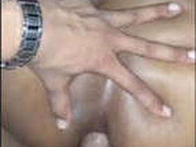 Sri Lankan wife gets anally penetrated to the max