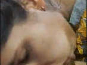 Pretty Indian girl gives a sensual blowjob