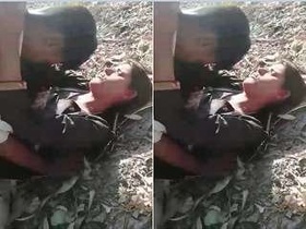 Randy gets paid to fuck a village woman in the outdoors