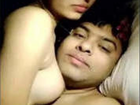Hot Desi newlyweds in steamy action