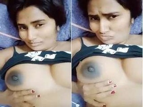 Swati Naidoo shows off her breasts and pussy on camera