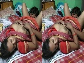 Desi bhabhi gives her husband a deep blowjob and fucks him hard