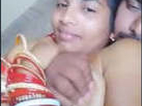 Desi wife gets naughty and gives a blowjob and gets fucked