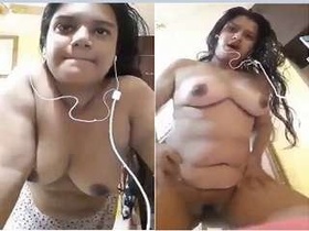 Horny Bangla girl flaunts her tits and pussy in steamy video