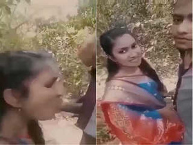 Desi Bhabhi's exclusive outdoor romance and blowjob