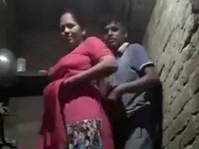 Indian aunty indulges in steamy sex with young lover