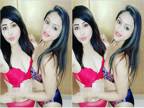Rajsi Verma's hot desi foursome on a live porn show