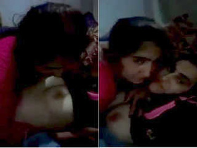 Indian lesbian couple in steamy amateur video