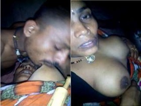 Amateur bhabhi takes on Dewar's big boobs