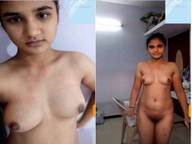 Desi girl flaunts her boobs and pussy in amateur porn video