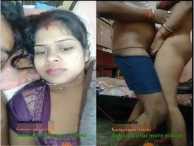 Indian couple enjoys steamy sex on camera