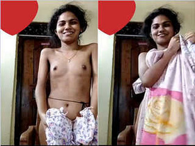 Exclusive amateur video of Mallu girl exposing her breasts and genitalia