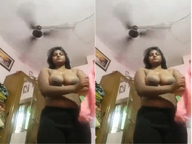 Amateur Indian girl Desi shows off her fashion sense in exclusive video