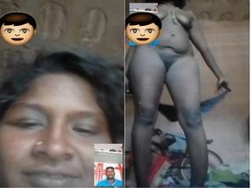 Exclusive video of a nude bhabhi showing off to her lover