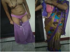 Desi bhabhi flaunts her bare boobs and pussy in exclusive video
