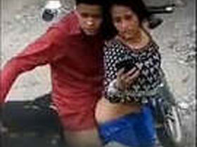 Outdoor sex with a passionate lover
