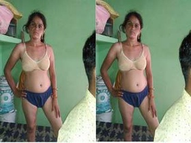 Indian wife gets fucked and gives a blowjob in exclusive video