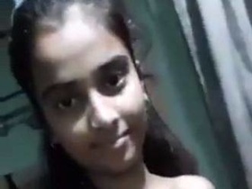 Nude Indian girl's solo performance in music video