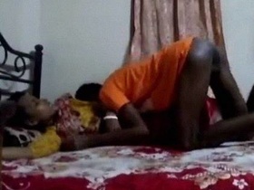 Desi sex tube video featuring real sex with an aunt in Telugu